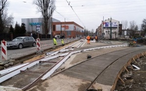 Trwa budowa nowej linii tramwajowej w Katowicach (6)
