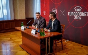 EuroBasket 2025 w Katowicach. Podpisanie listu intencyjnego (2)