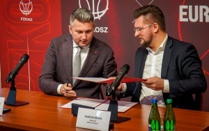 EuroBasket 2025 w Katowicach. Podpisanie listu intencyjnego (4)