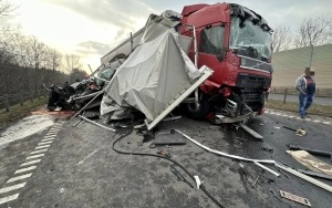 Wypadek na DK94 w Dąbrowie Górniczej (2)