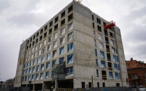 Budowa hotelu Qubus w Katowicach (2)
