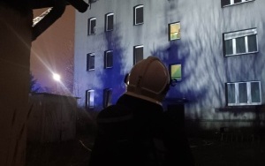 Pożar przy ulicy Żelaznej w Katowicach. Zginęła jedna osoba (2)