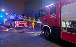Pożar przy ulicy Żelaznej w Katowicach. Zginęła jedna osoba (5)