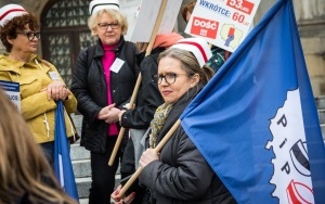 Protest pielęgniarek i położnych w Katowicach - 2023 (3)