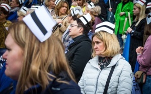 Protest pielęgniarek i położnych w Katowicach - 2023 (7)