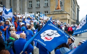 Protest pielęgniarek i położnych w Katowicach - 2023 (2)