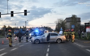 Wypadek samochodu osobowego i busa (1)