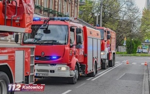 Pożar mieszkania na Lwowskiej w Katowicach  (9)