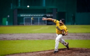 Inauguracja sezonu baseballowego. Rawa Katowice vs. Piraci Władysławowo (13)