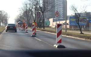 Ruszyły prace na ulicy Chorzowskiej w Katowicach (4)