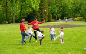Trening biegowy dla przedszkolaków w Parku Kościuszki (2)