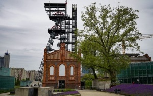 Nieczynna wieża widokowa Muzeum Śląskiego