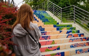 Artystyczne schody przy ASP w Katowicach (7)