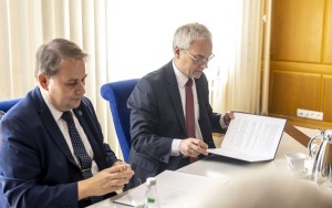Śląski Uniwersytet Medyczny i Politechnika Śląska podpisały list intencyjny o współpracy (5)