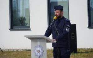 Uroczyste otwarcie pawilonu B policyjnej strzelnicy ćwiczebnej Szkoły Policji w Katowicach (17)