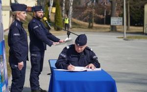 Uroczyste otwarcie pawilonu B policyjnej strzelnicy ćwiczebnej Szkoły Policji w Katowicach (9)