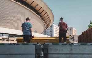 Budowa toru na Red Bull Roof Ride [19.06.2023] (7)