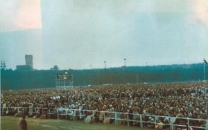 Jan Paweł II w Katowicach. Papież na Lotnisku Muchowiec był w czerwcu 1983 roku (18)