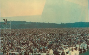Jan Paweł II w Katowicach. Papież na Lotnisku Muchowiec był w czerwcu 1983 roku (2)