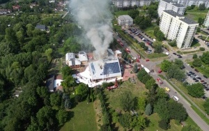 Pożar kościoła św. Floriana w Sosnowcu (12)