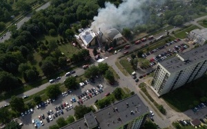 Pożar kościoła św. Floriana w Sosnowcu (18)