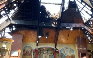 Kościół św. Floriana w Sosnowcu po pożarze (16)