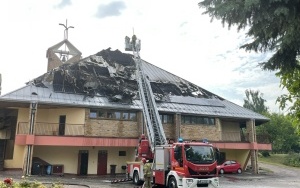 Kościół św. Floriana w Sosnowcu po pożarze (2)