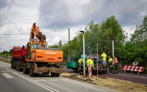 Budowa drogi rowerowej wzdłuż ulicy Francuskiej [Czerwiec 2023] (4)