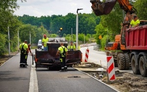 Budowa drogi rowerowej wzdłuż ulicy Francuskiej [Czerwiec 2023] (2)