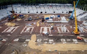 Budowa nowego Stadionu Miejskiego w Katowicach, czerwiec 2023 (18)