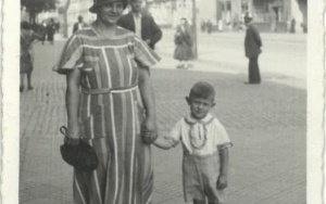 Jerzy Kuczka z mamą