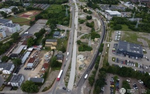 Modernizacja torowisk tramwajowych i przebudowa dróg w Dąbrowie Górniczej  (2)