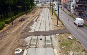 Modernizacja torowisk tramwajowych i przebudowa dróg w Dąbrowie Górniczej  (8)