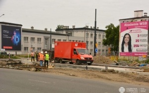 Modernizacja torowisk tramwajowych i przebudowa dróg w Dąbrowie Górniczej  (19)