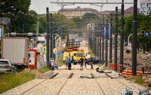 Modernizacja torowisk tramwajowych i przebudowa dróg w Dąbrowie Górniczej  (4)