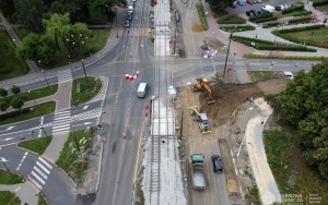 Modernizacja torowisk tramwajowych i przebudowa dróg w Dąbrowie Górniczej  (8)