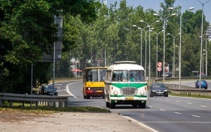 Zlot zabytkowych autobusów na Lotnisku Muchowiec  (2)