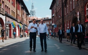 Premier Mateusz Morawiecki i premier Petr Fiala w Katowicach (1)