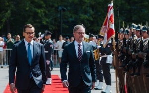 Premier Mateusz Morawiecki i premier Petr Fiala w Katowicach (5)