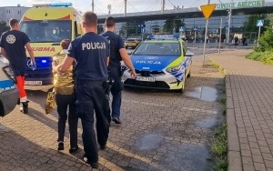 Seniorka z demencją odnaleziona przez policjantów w Pyrzowicach (1)