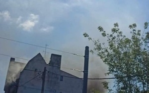 Pożar mieszkania przy ulicy Obrońców Westerplatte w Szopienicach (2)