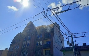 Pożar mieszkania przy ulicy Obrońców Westerplatte w Szopienicach (1) (2)