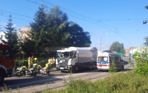 Wypadek w Burowcu [2 sierpnia 2023] (1)