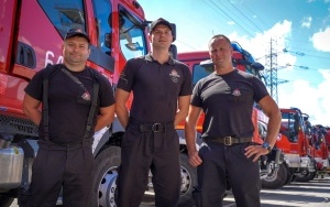 Powitanie strażaków, którzy wrócili z Grecji. Pomagali gasić pożary (10)