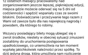 Usunięte oświadczenie na Facebooku Fest Festivalu (2)