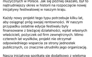 Usunięte oświadczenie na Facebooku Fest Festivalu (5)