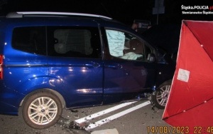 Wypadek w Siemianowicach. Pijany kierowca zabił na drodze motocyklistę  (1)