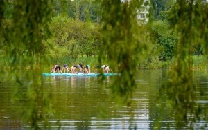 Studio Natury SUP FIT Poland. Praktykuj jogę na wodzie w Katowicach (14)