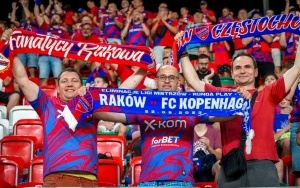 Kibice na meczu Raków Częstochowa-FC Kopenhaga  (18)