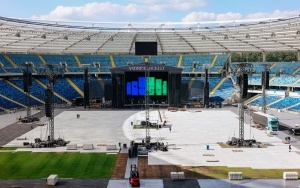 Scena na Stadionie Śląskim na koncert Andrei Bocellego w Polsce (1)